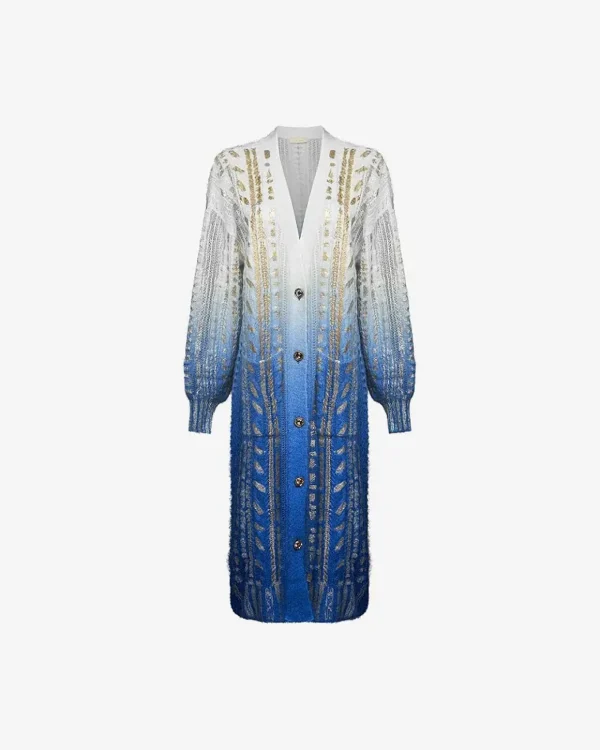 Femmes Mes Demoiselles Paris Manteau Blue Belle